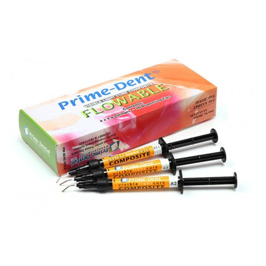 Prime-Dent Flowable Composite Kit - 4 x 2gm Syringes